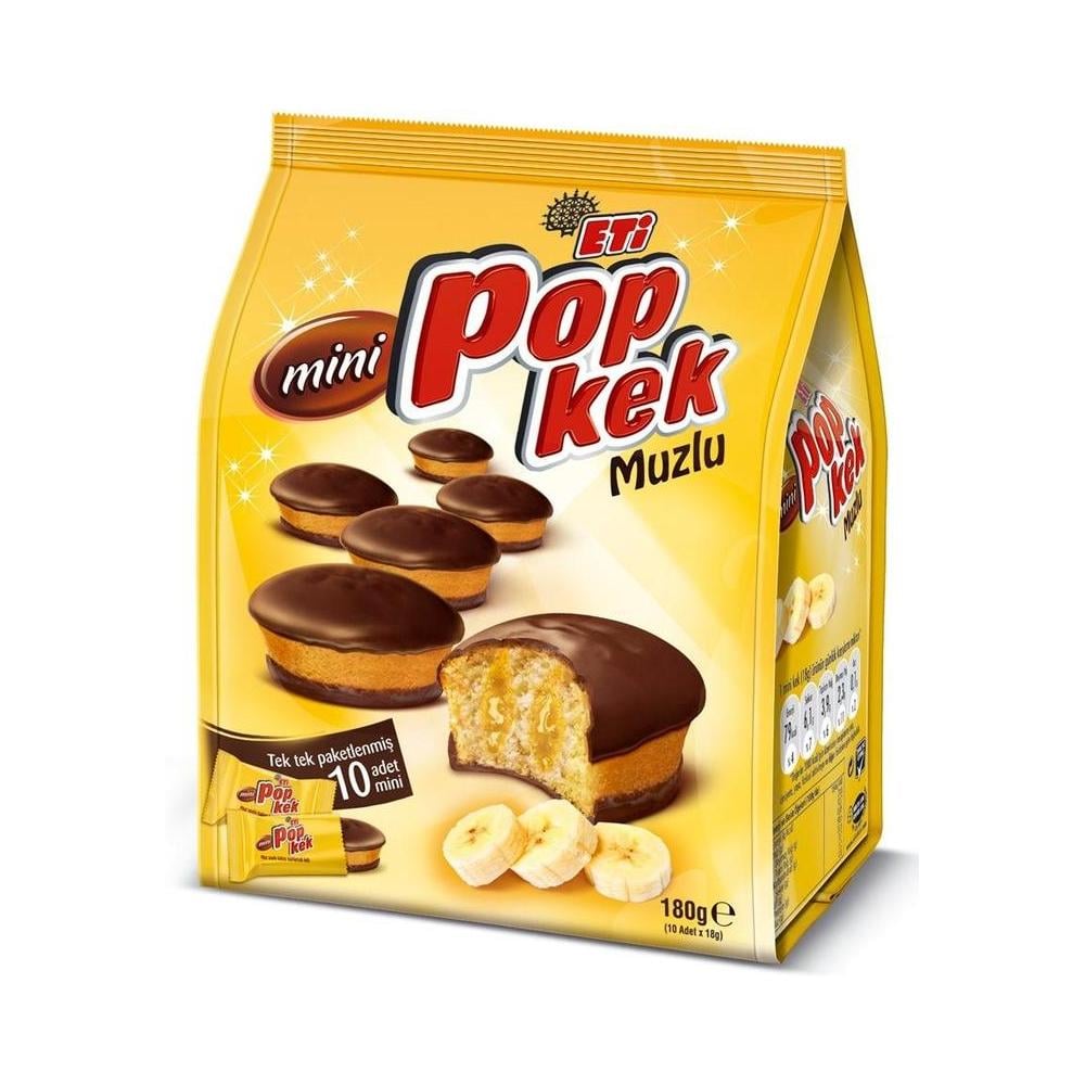 ETI (39647) POPKEK MINI MUZLU 180 GR