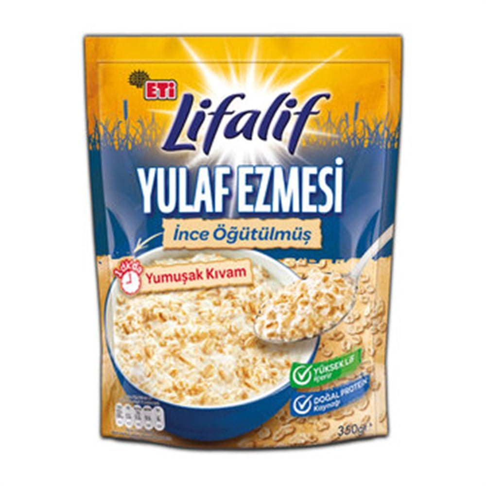 ETI LIFALIF YULAF EZMESI INCE OGUTULMUS 350 GR
