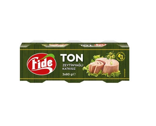 FIDE TON BALIK Z.YAGLI 3 X 80 GR