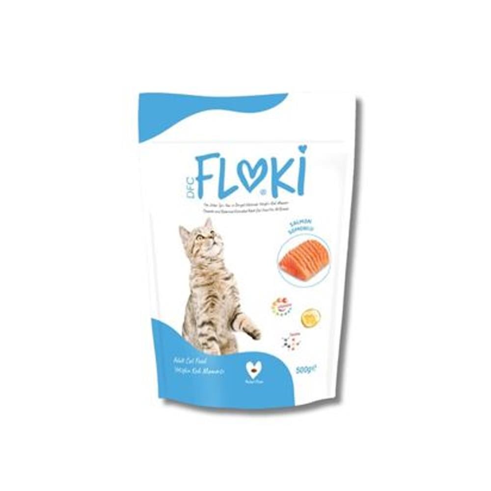 FLOKI KEDI YETISKIN KEDI MAMASI SOMONLU 500 GR