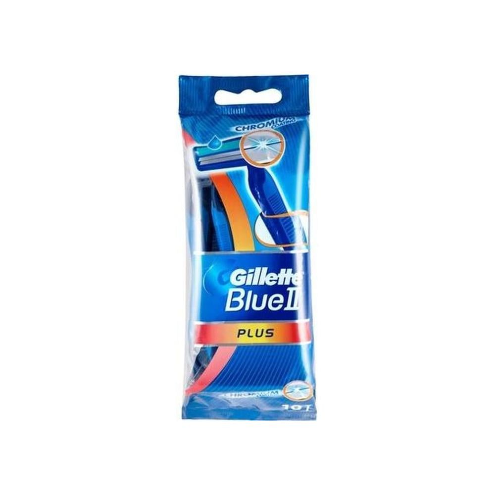 GILLETTE 81334037 BLUE II PLUS POSET 10 LU