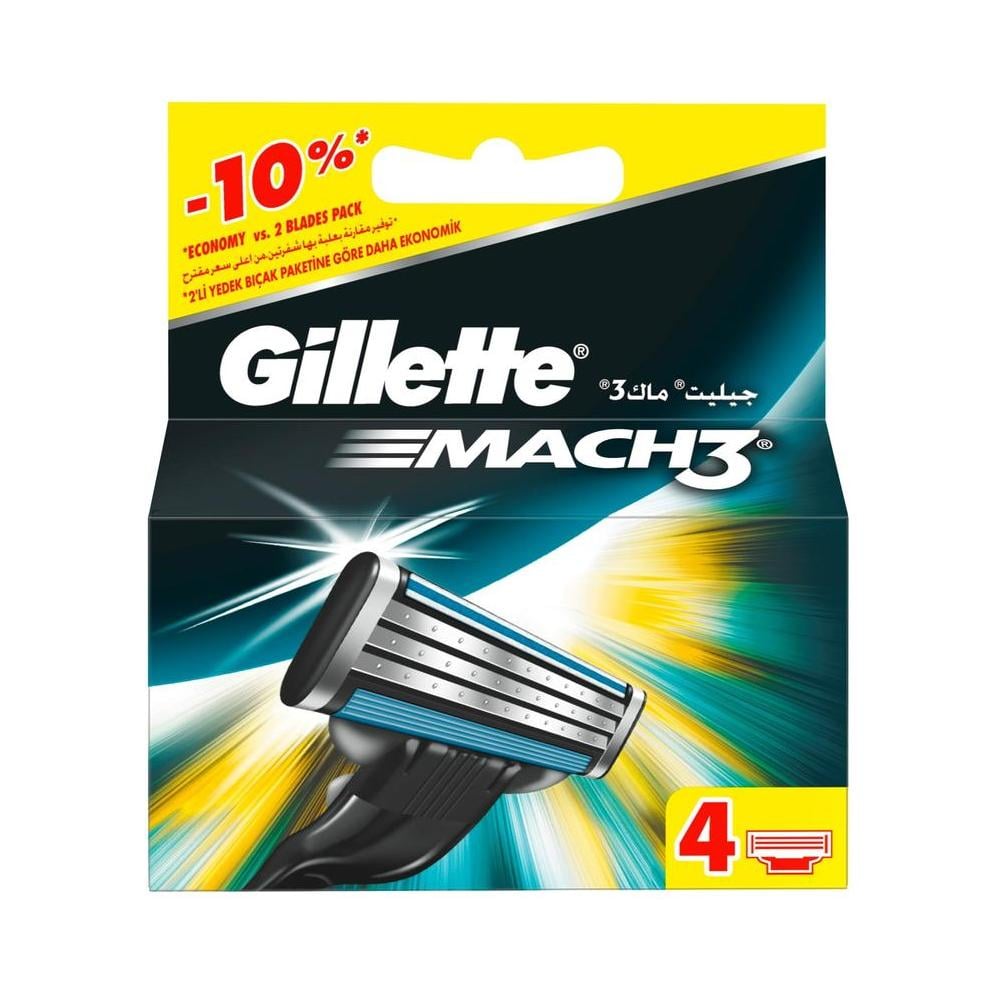 GILLETTE 84666 MACH 3 BICAK 4 LU