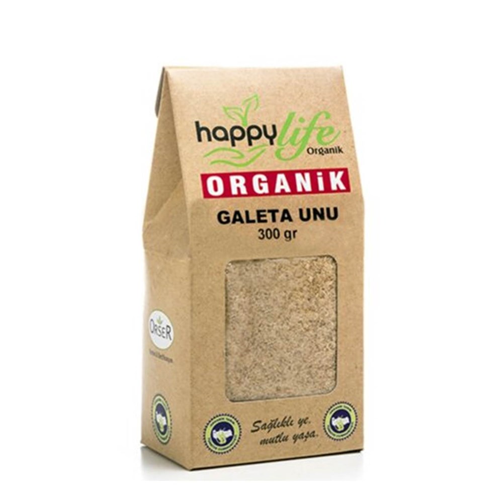 Happy Life Organik Galeta Unu 300 Gr