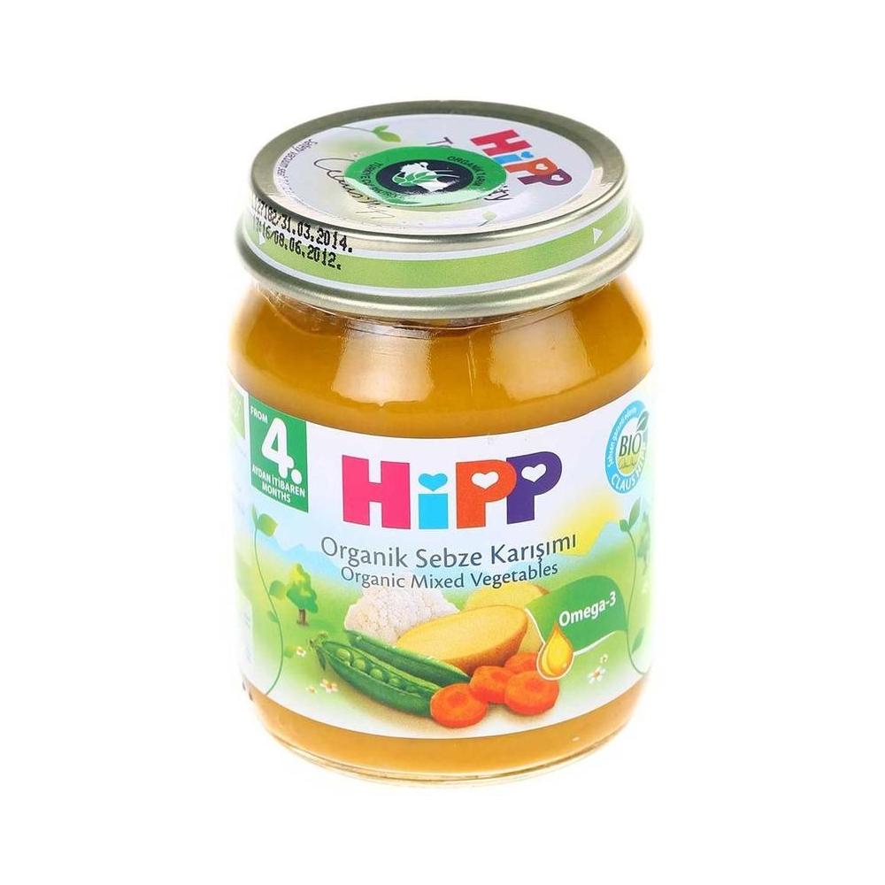 HIPP ORGANIK SEBZE KARISIM PURESI 125 GR