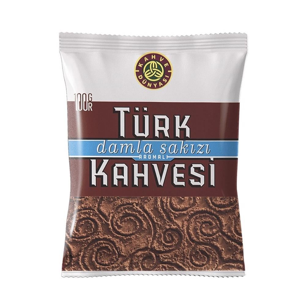 KAHVE DUNYASI TURK KAHVE DAMLA SAKIZ 100 GR