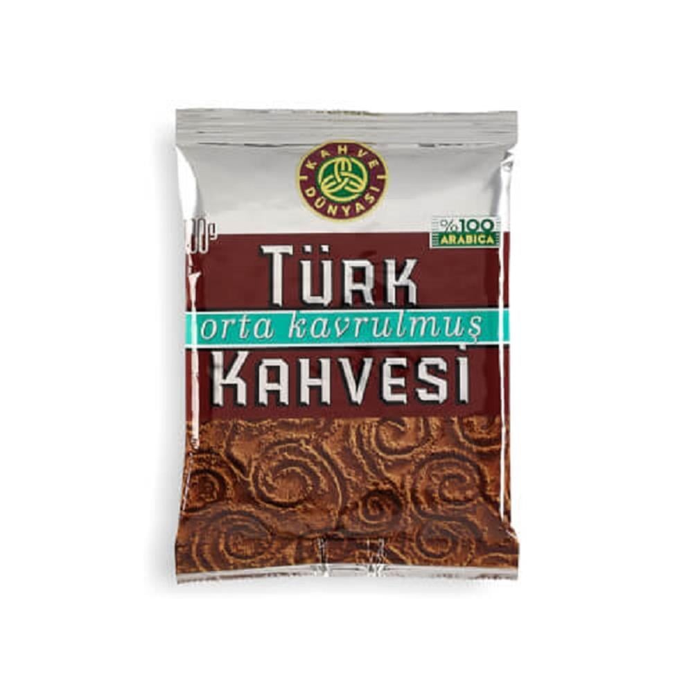 KAHVE DUNYASI TURK KAHVE ORTA KAV.100 GR