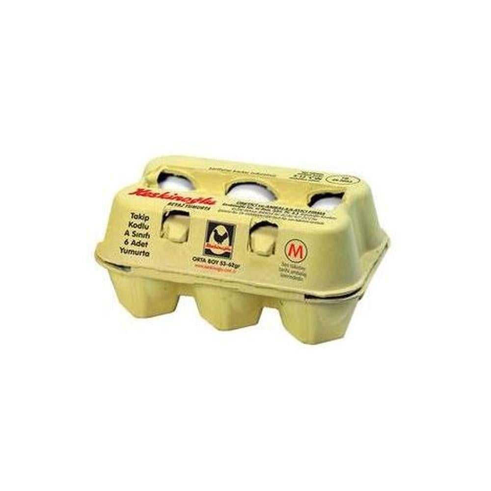 KESKINOGLU 38413 YUMURTA BEYAZ (M) 6 LI