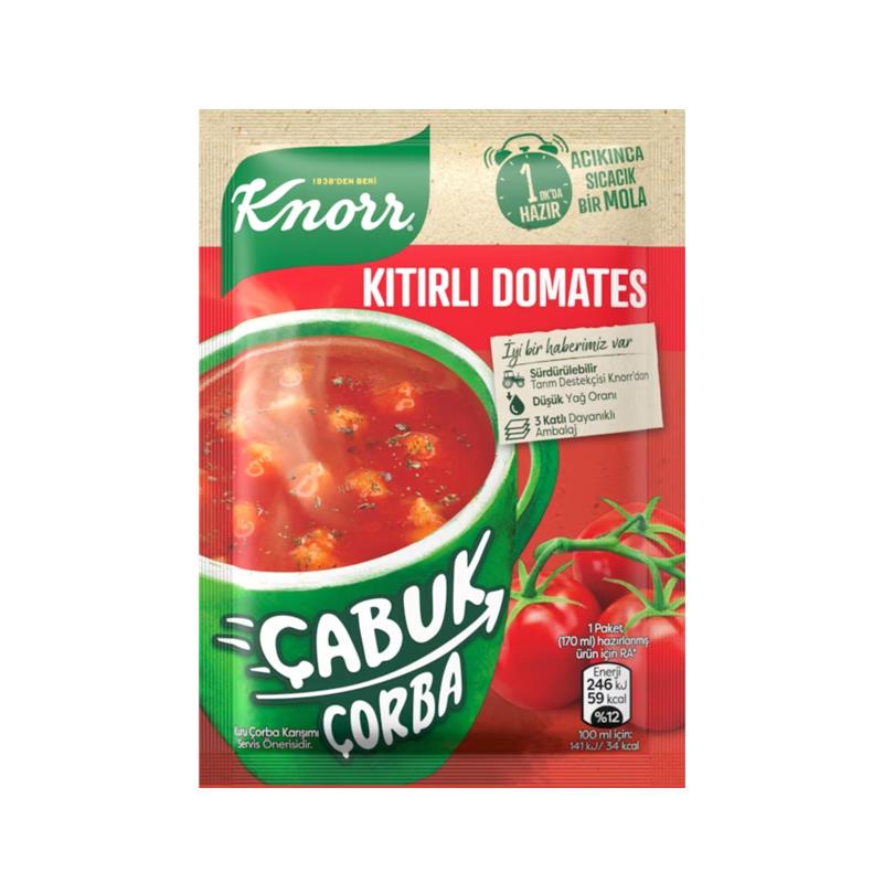 KNORR CABUK CORBA DOMATES 22 GR