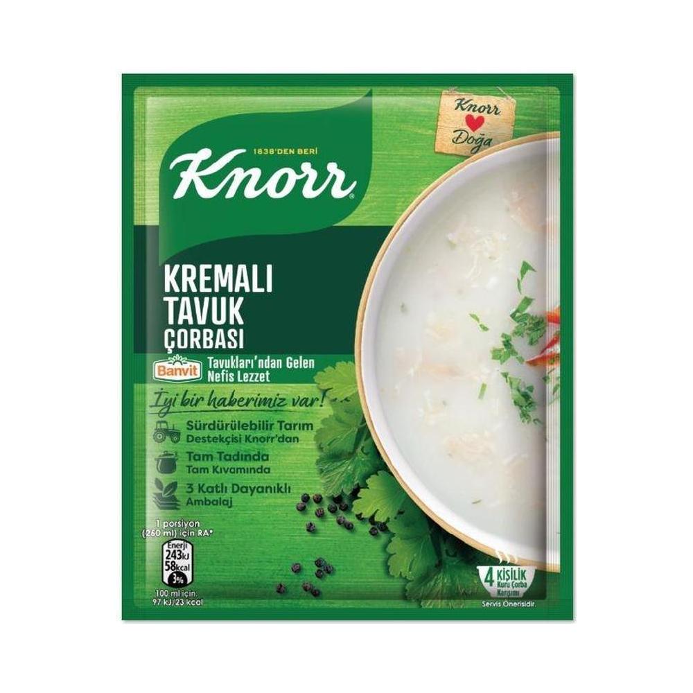KNORR KLASIK CORBA KREMALI TAVUK 65 GR