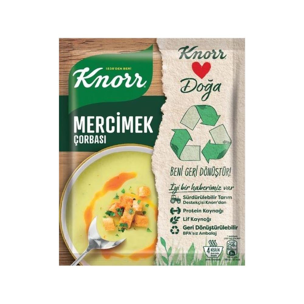 KNORR KLASIK CORBA MERCIMEK 76 GR