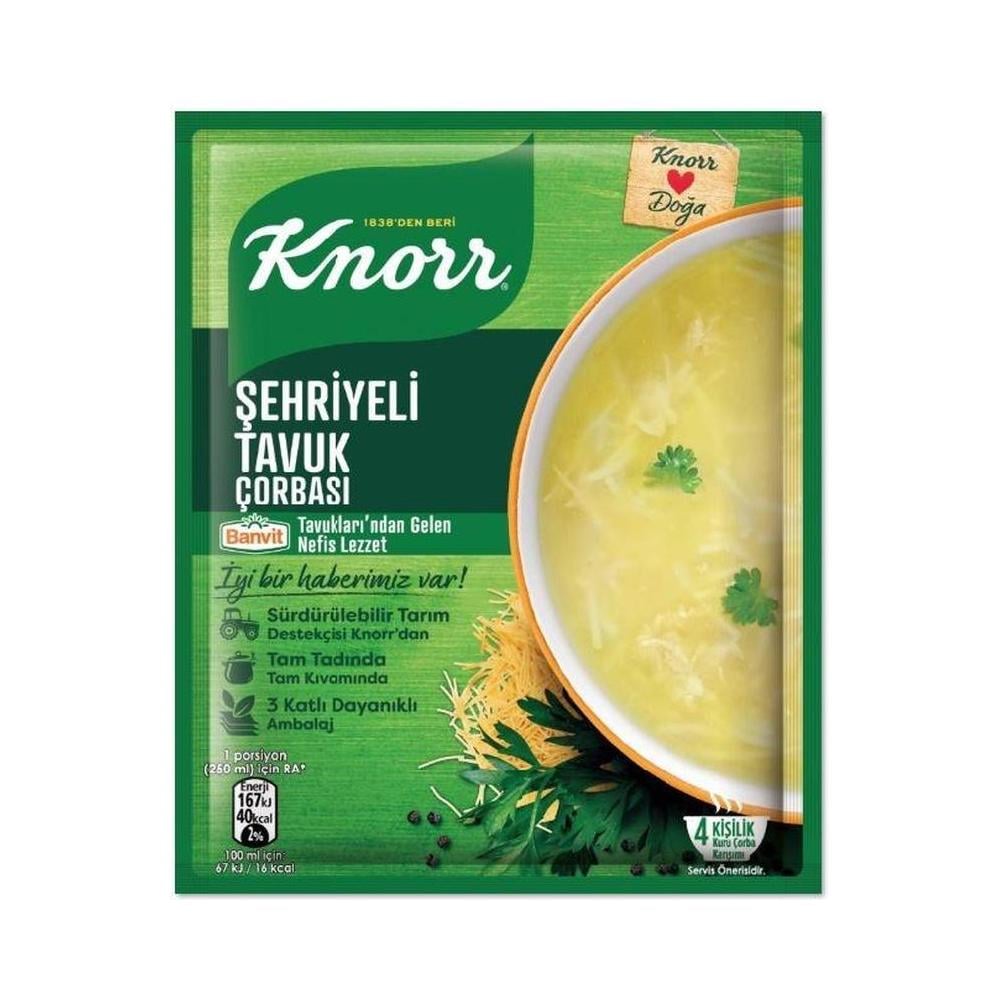 KNORR KLASIK CORBA SEHRIYELI TAVUK 51 GR