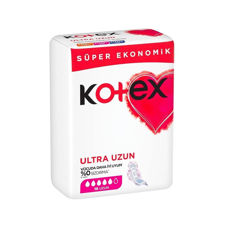 KOTEX (58509) ULTRA QUADRO UZUN 18 LI