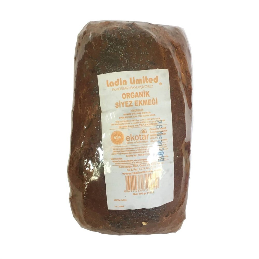Ladin Organik Siyezli Ekmek