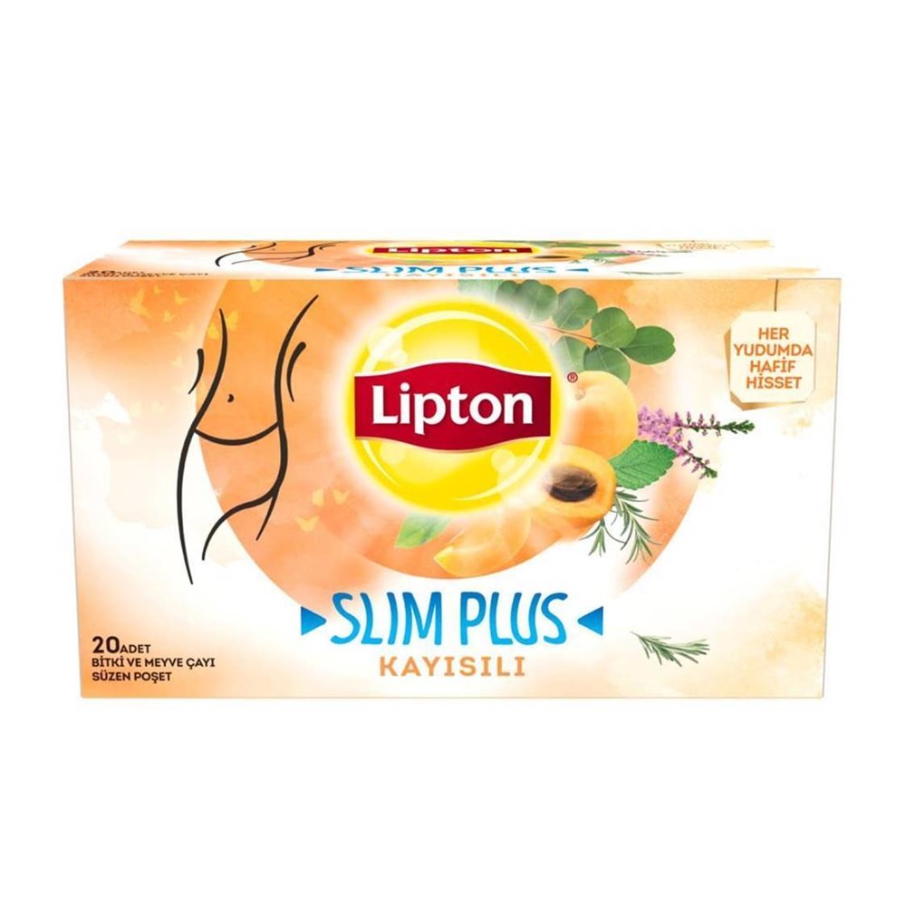LIPTON BITKI CAYI SLIM PLUS KAYISILI 36 GR