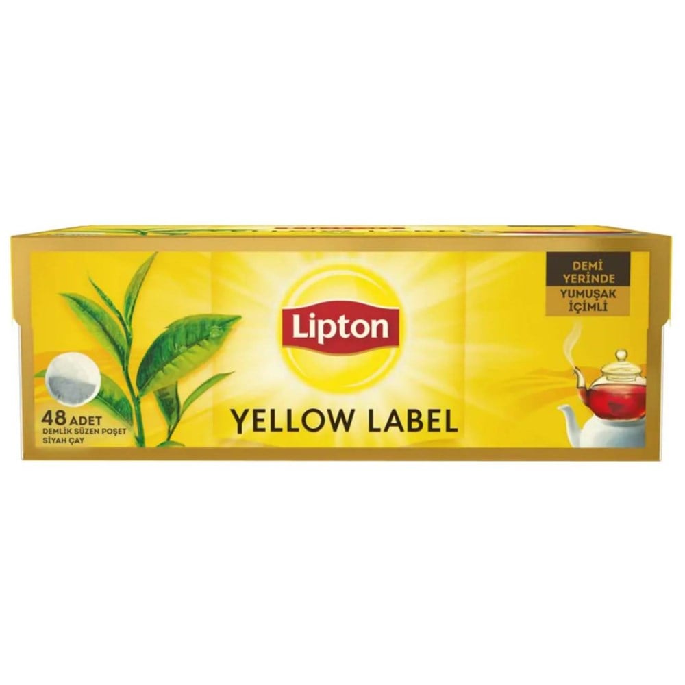 Lipton Yellow Label Demlik Poşet Çay 48x3.2 Gr