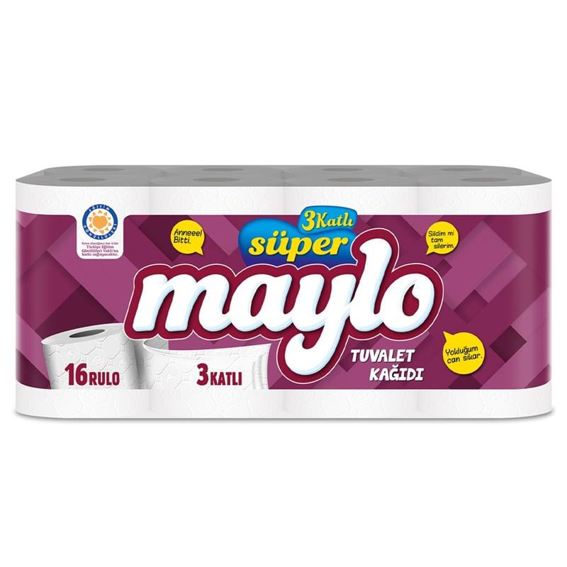 Maylo Tuvalet Kağıdı 3 Katlı 16'lı
