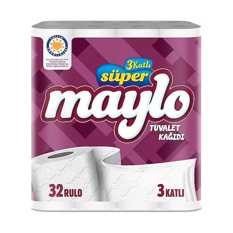 Maylo Tuvalet Kağıdı 3 Katlı 32'li