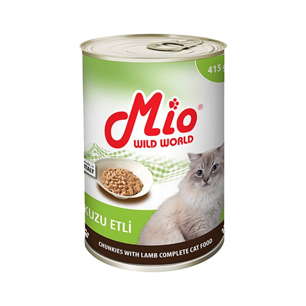 MIO KEDI KONSERVE KUZU ETLI 415 GR