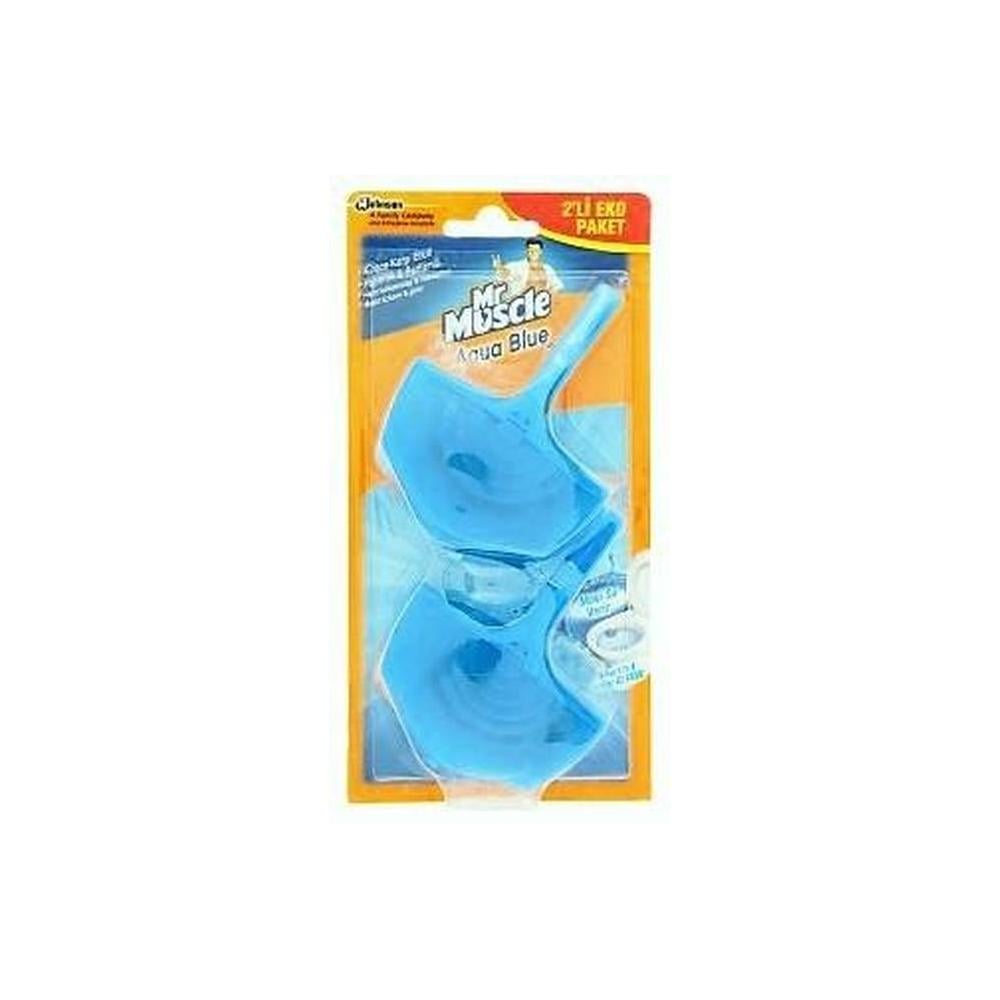 Mr Muscle Klozet Blok Aqua Mavi 2*40 Gr