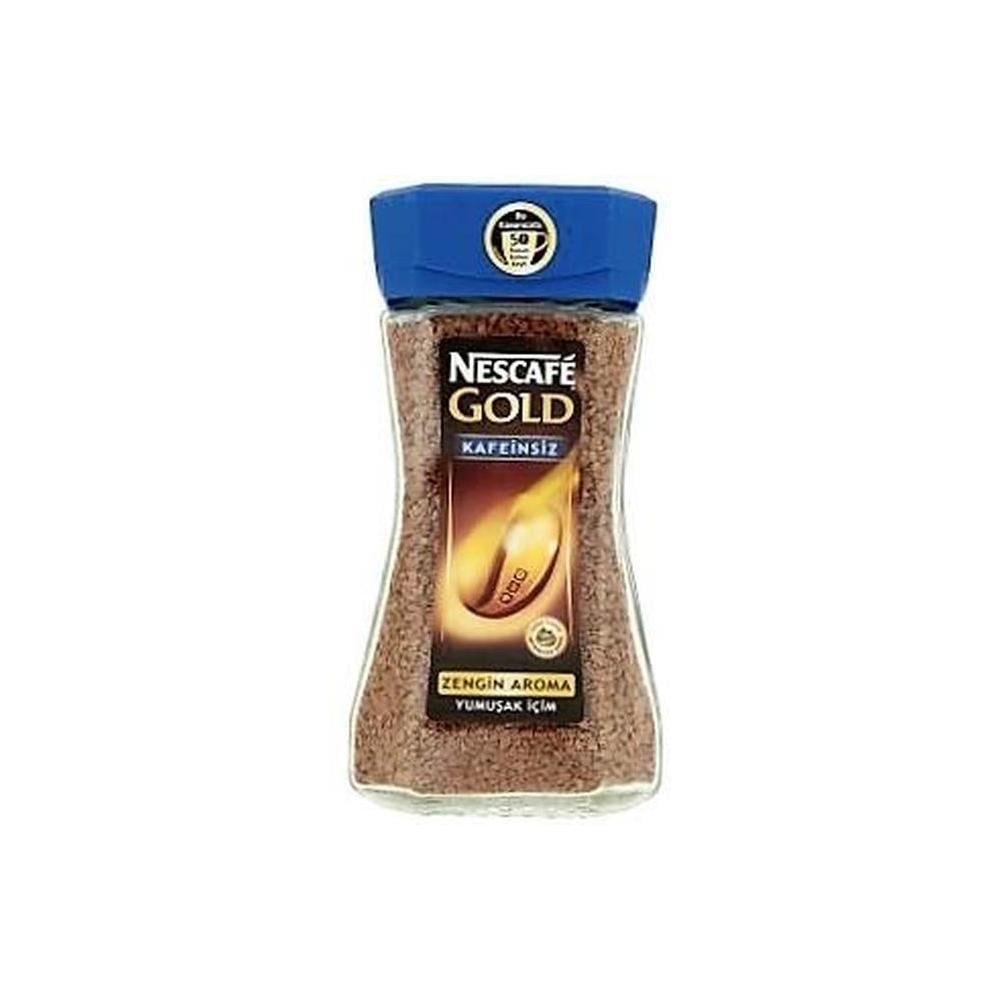 NESCAFE GOLD KAFEINSIZ 100 GR