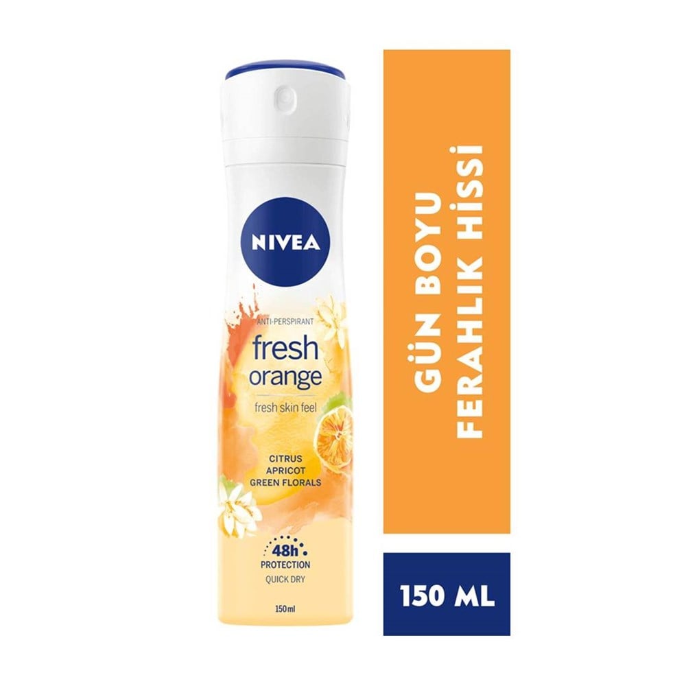 Nivea Deodorant Women Fresh Orange 150 Ml