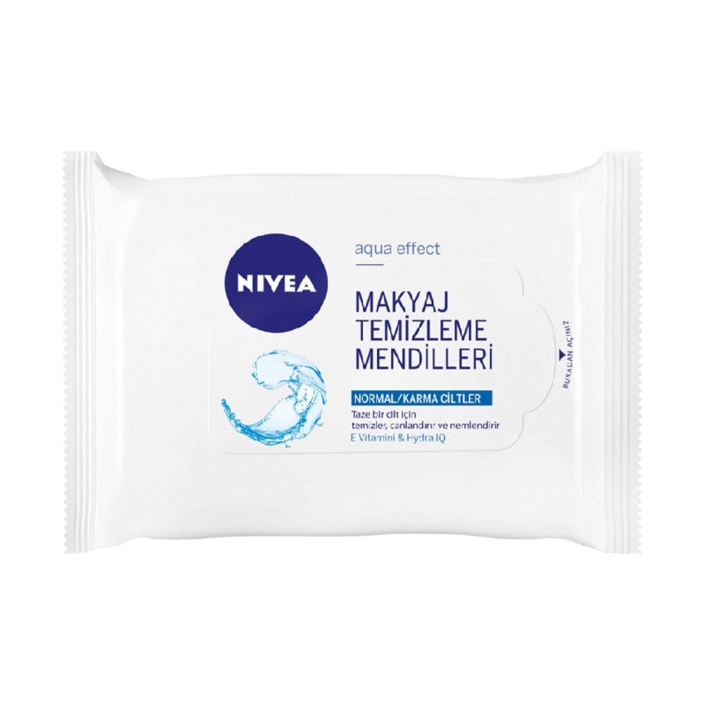 NIVEA MAKYAJ TEMIZLEME MENDILI N/K 25 LI