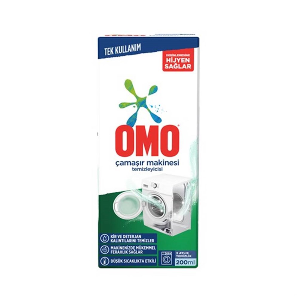 OMO MAKINE TEMIZLEYICISI 200 ML