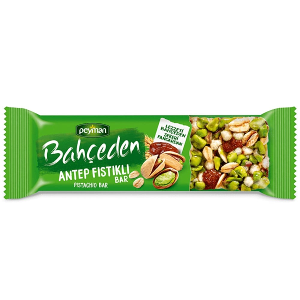 Peyman Bahçeden Bar Antep Fıstıklı 27 Gr