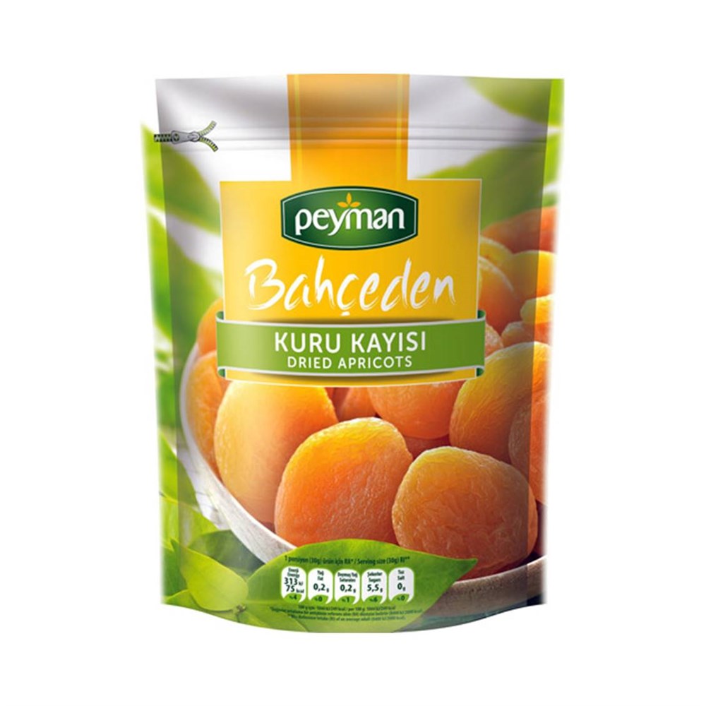 PEYMAN BAHCEDEN KURU KAYISI 140 GR