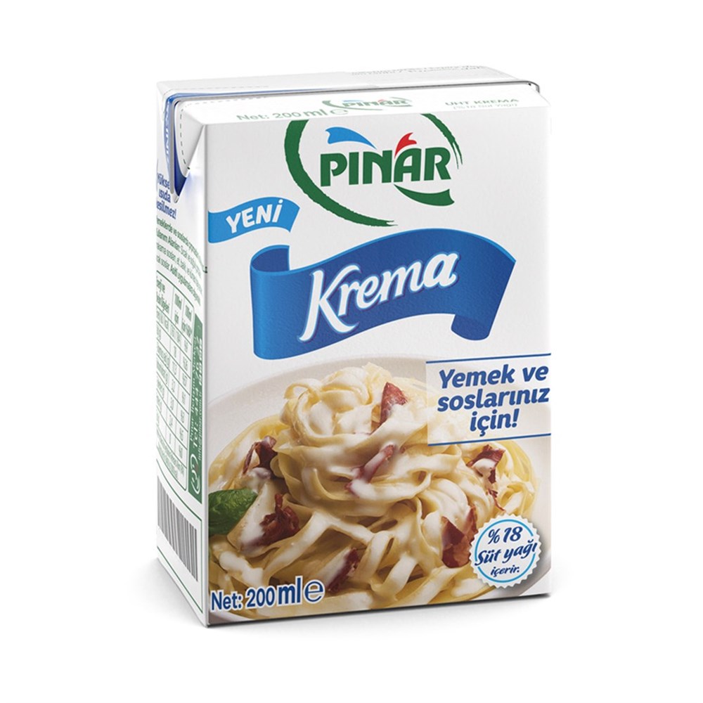Pınar Krema %18 Yağlı 200 Gr