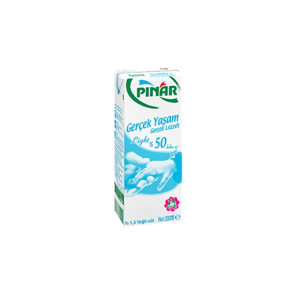 PINAR SUT YARIM YAGLI 200 ML