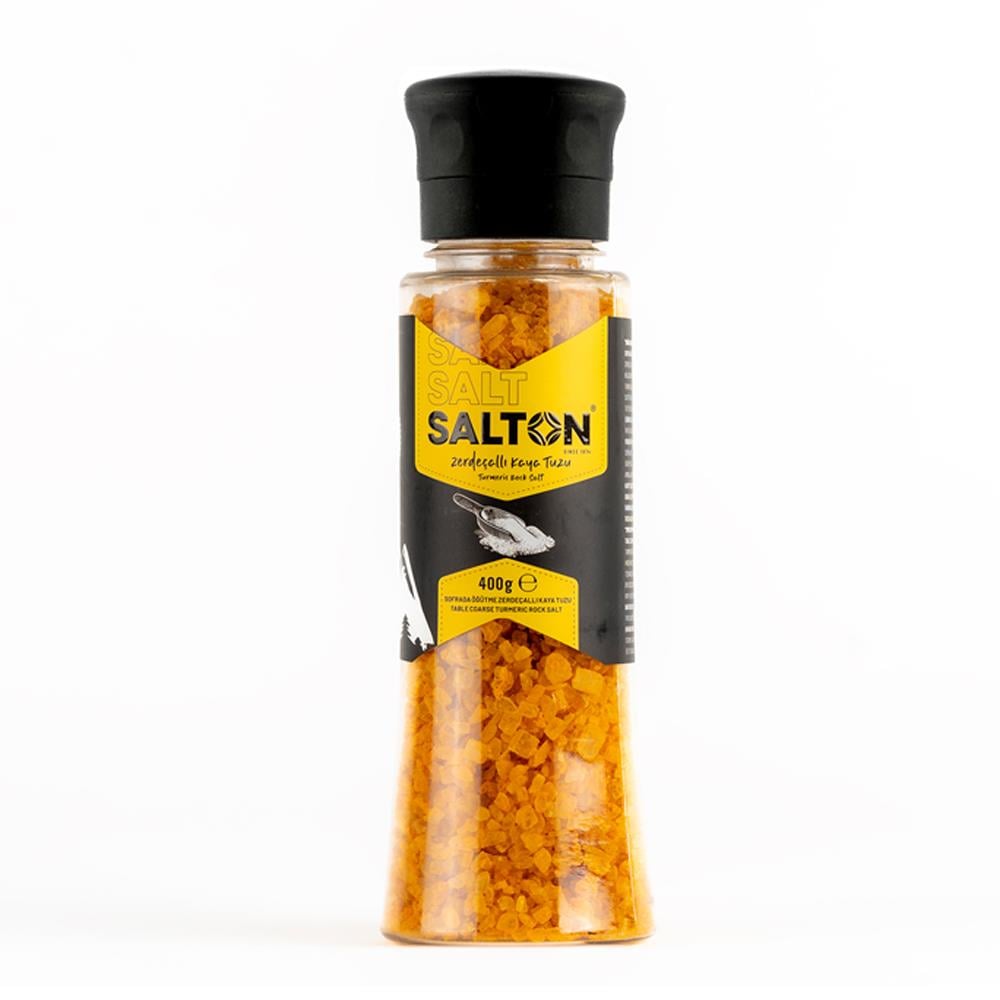 SALTON DEGIRMEN SISE ZERDECALLI KAYA TUZU 400 GR