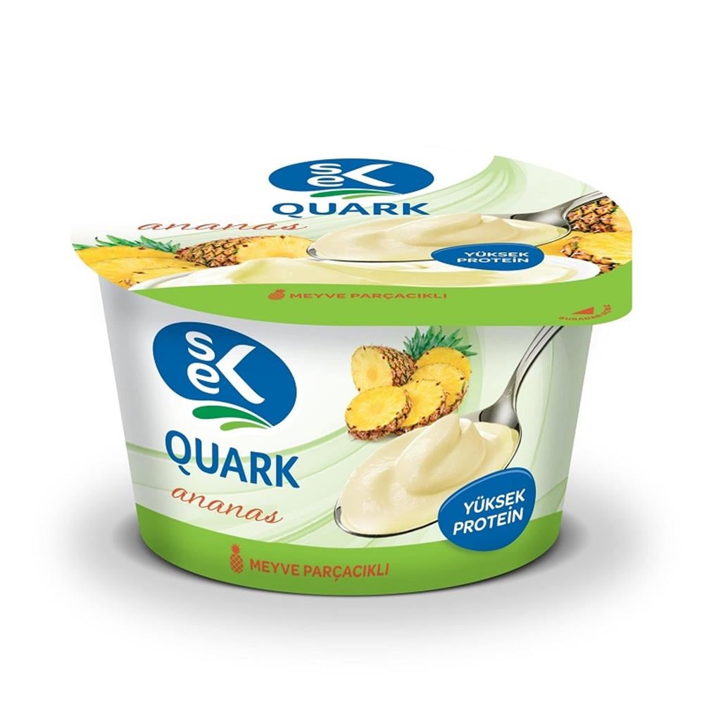 SEK QUARK MEYVELI YOGURT ANANAS 140 GR