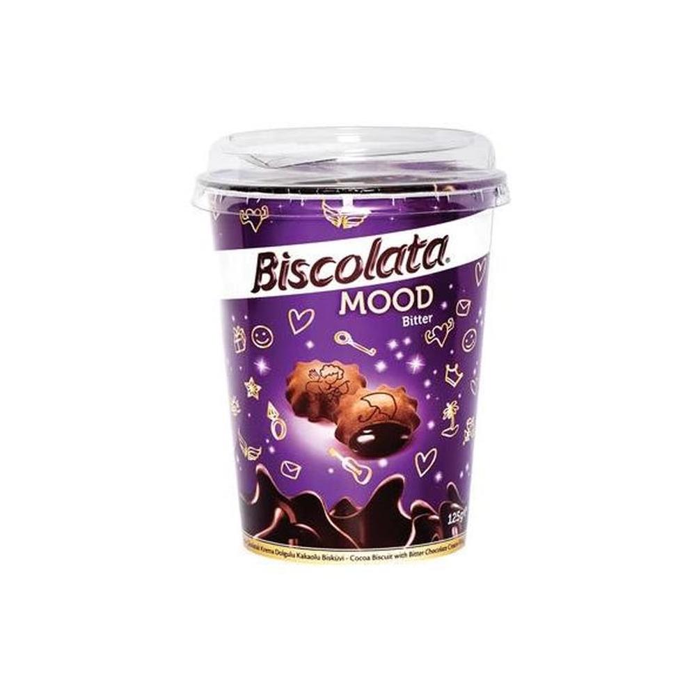 SOLEN BISCOLATA MOOD BITTER CIK. BISKUVI 125 GR