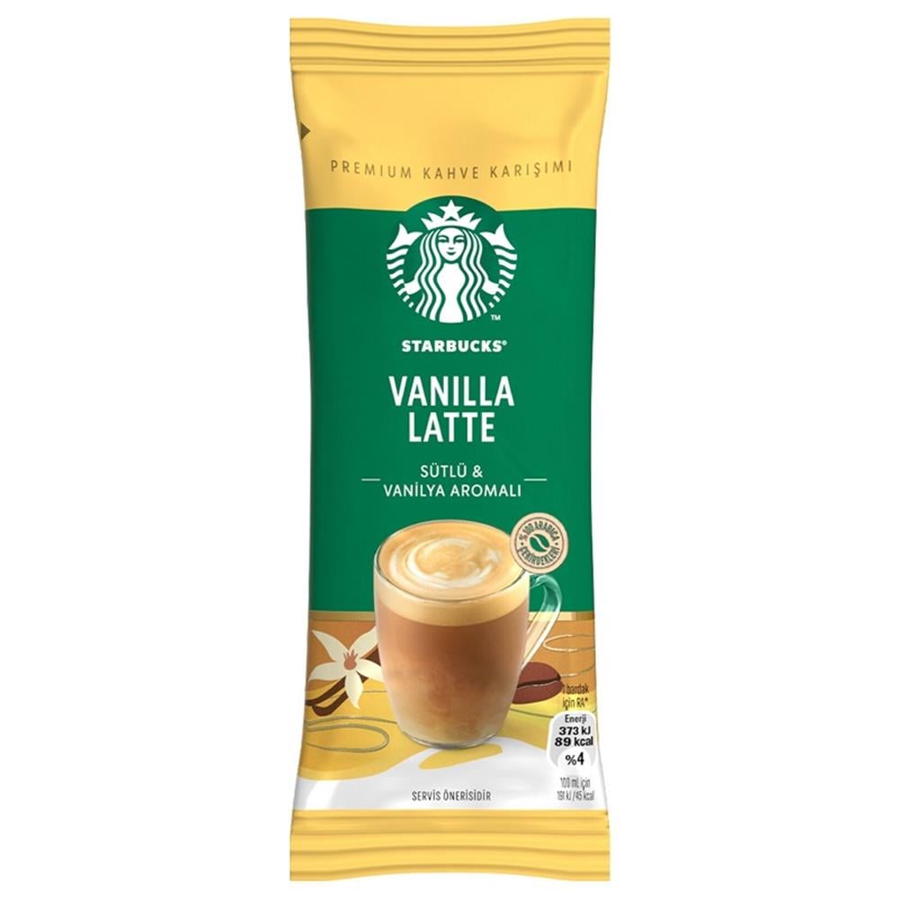 STARBUCKS CAFFE VANILLA LATTE 21,5 GR