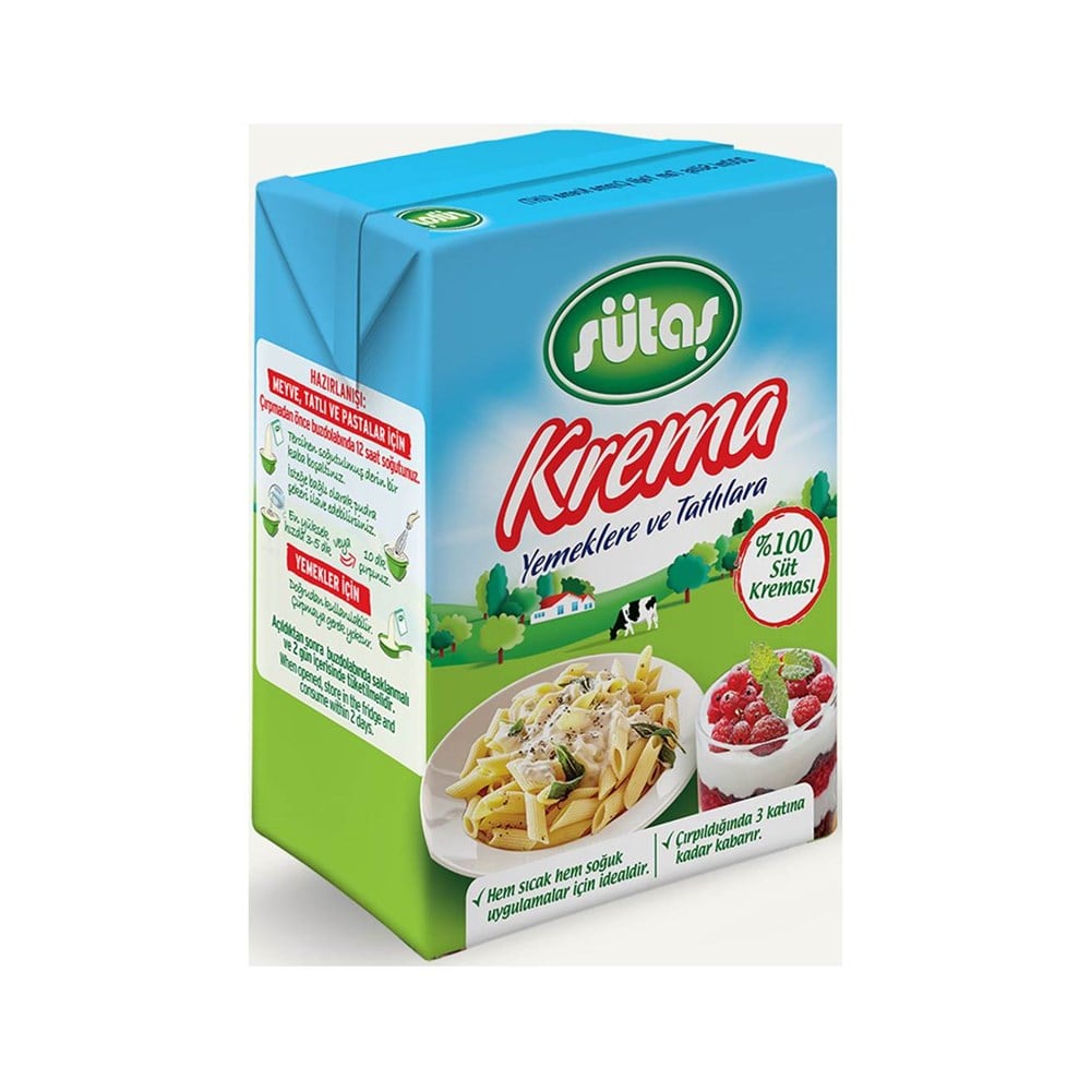 Sütaş Yemeklik Krema 200 Ml