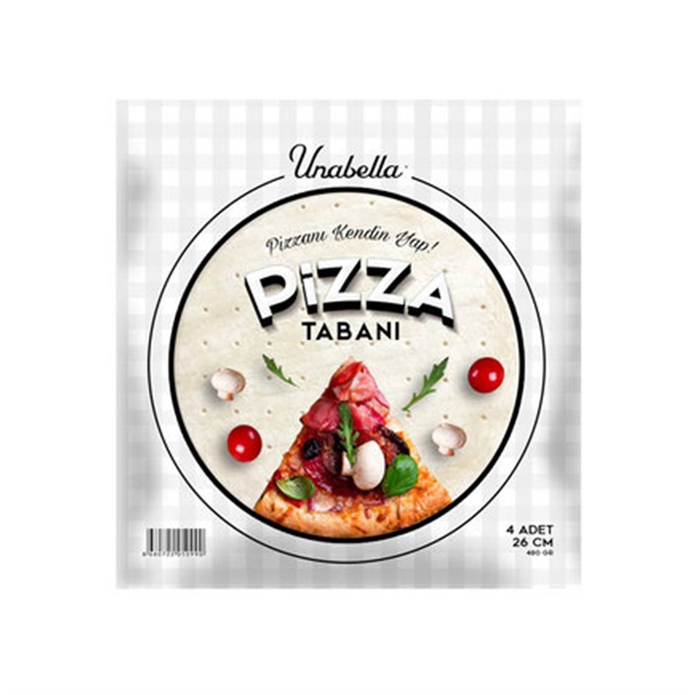 Unabella Pizza Tabanı 480 Gr