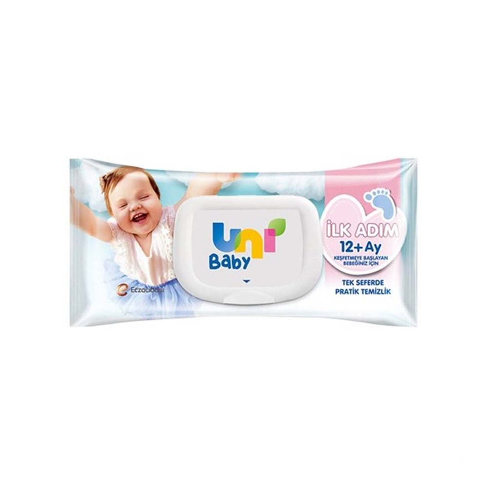 UNI BABY ISLAK HAVLU ILK ADIM 52 LI