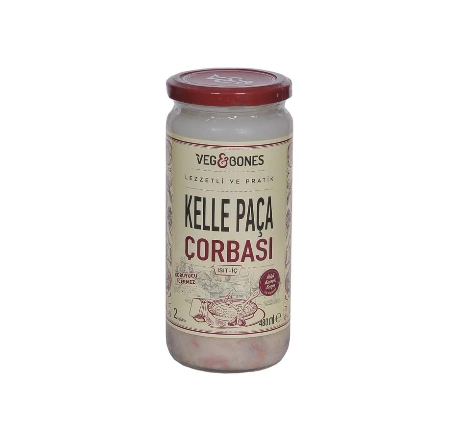 Veg&Bones Kelle Paça Çorbası 480 Ml