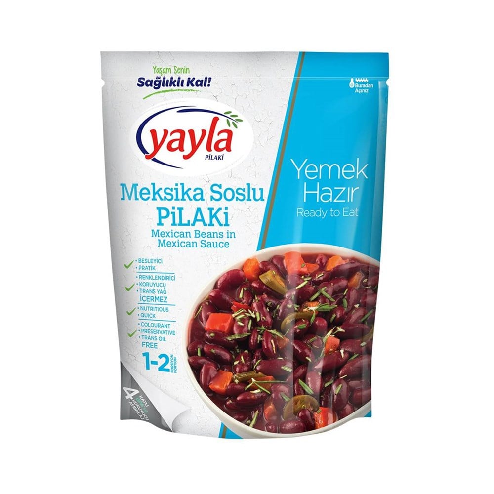 YAYLA HAZIR PISMIS YEMEK MEKSIKA FAS.400 GR