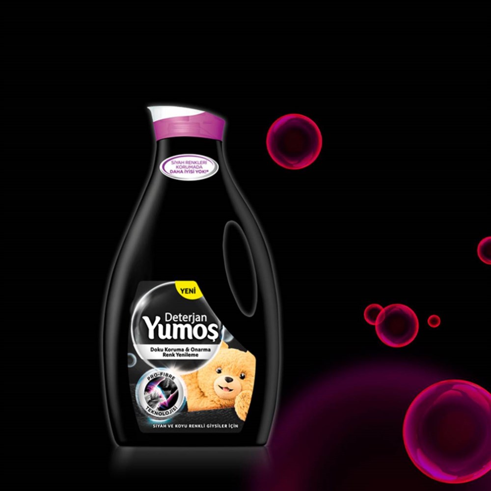 Yumoş Sıvı Çamaşır Deterjanı Siyah ve Koyu Renkliler 2520 Ml