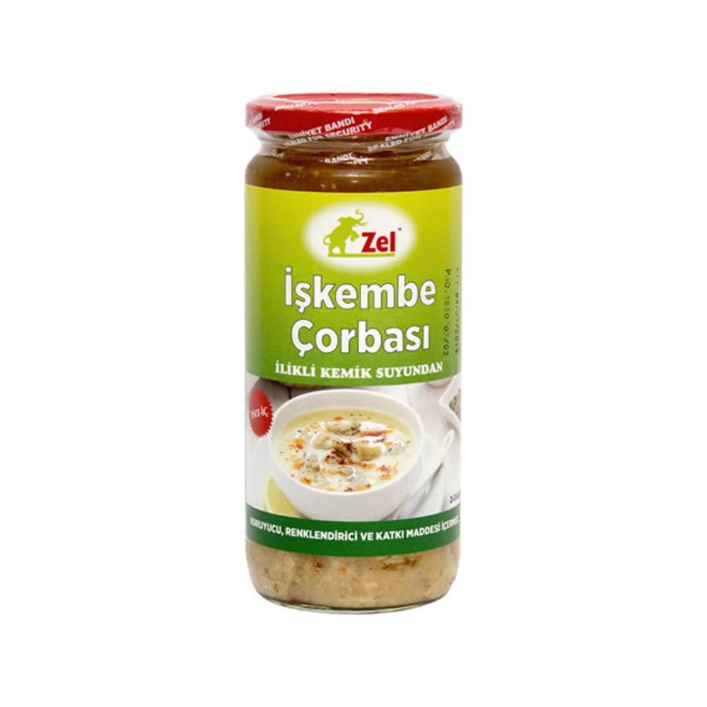 ZEL ILIKLI KEMIK SULU ISKEMBE CORBASI 480 ML