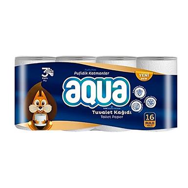 AQUA TUVALET KAGIDI 3 KATLI 16 LI