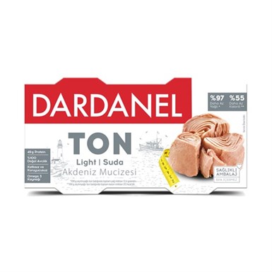 Dardanel Ton Balığı Light Suda 2x150 Gr