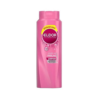 Elidor Şampuan Güçlü ve Parlak Saçlar 650 Ml