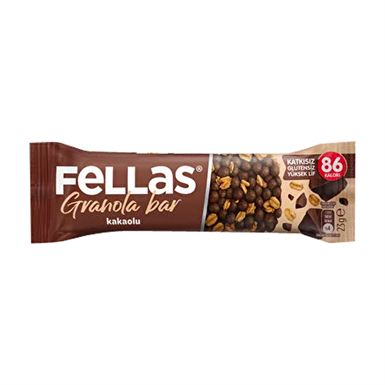 FELLAS GRANOLA BAR KAKAOLU 23 GR