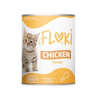 FLOKI YAVRU KEDI SOS ICINDE TAVUKLU 400 GR
