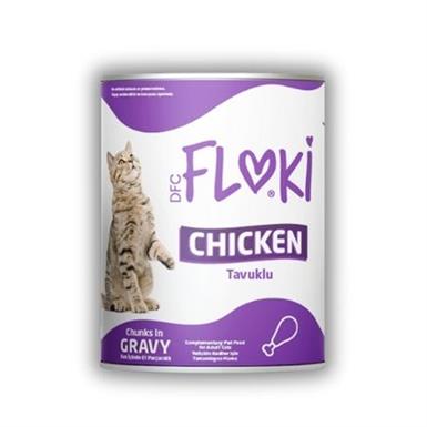 FLOKI YETISKIN KEDI SOS ICINDE TAVUKLU 400 GR