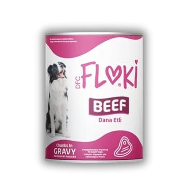 FLOKI YETISKIN KOPEK SOS ICINDE DANA ETLI 400 GR