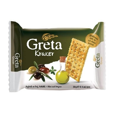 GRETA KRAKER ZEYTINLI VE KEKIKLI 30 GR